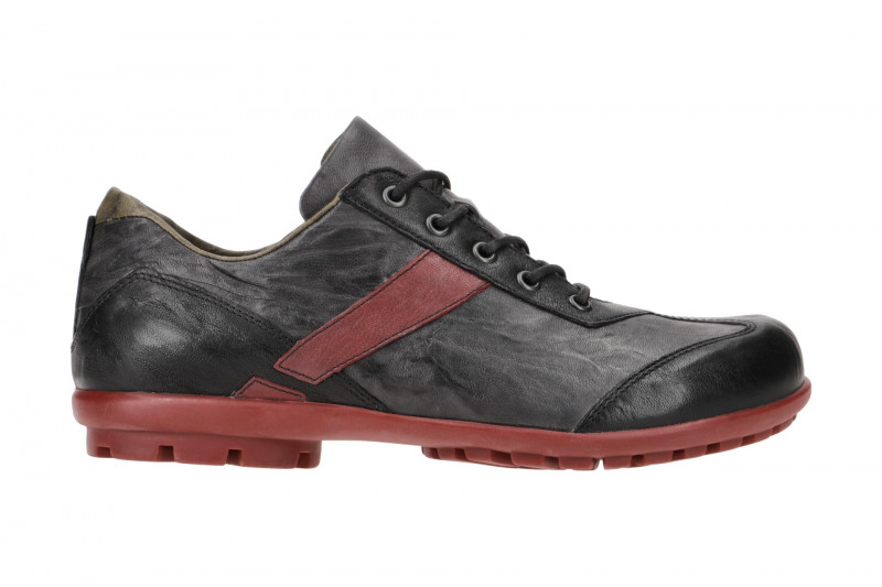 Think Kong Schuhe dunkelgrau schwarz rot 787