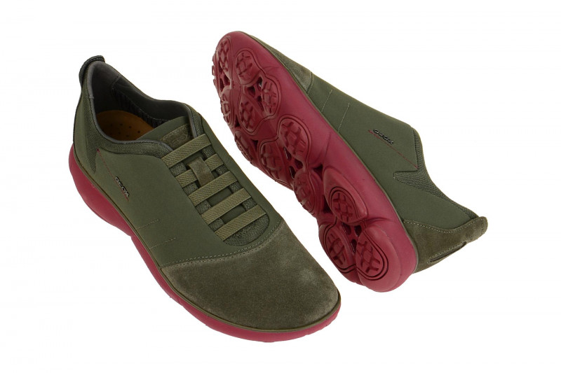Geox Nebula Slipper grün rot U62D7F