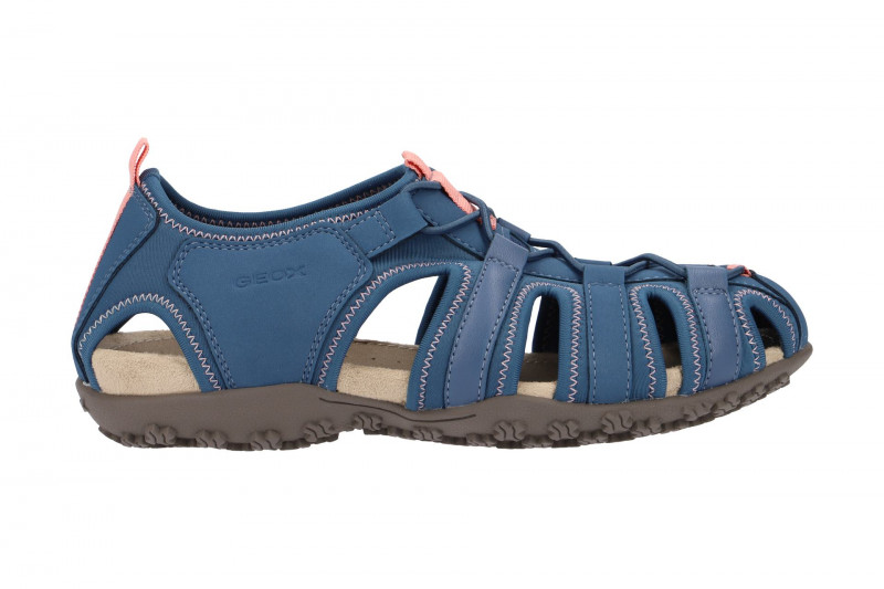 Geox Sandale Strel blau rosa D7125U