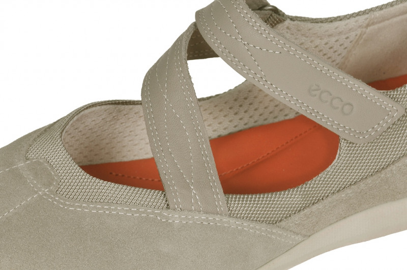 Ecco Glow Schuhe in moon rock hellgrau Slipper 24802355294