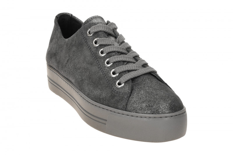 Paul Green Sneaker Schuhe iron grau metallic 4790