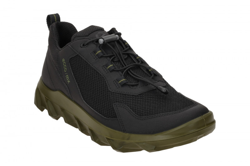 Ecco MX Schuhe schwarz grün Herren Sneakers 820264
