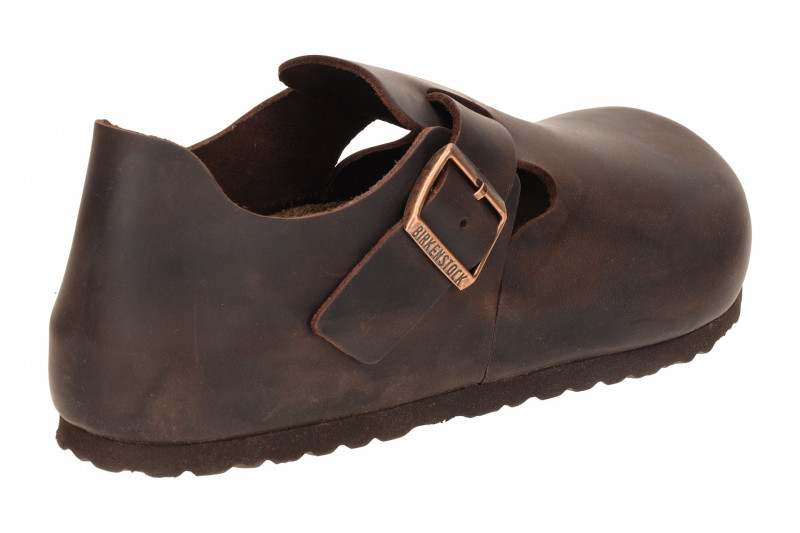 Birkenstock London BS Schuhe braun Normal-Weit 166531