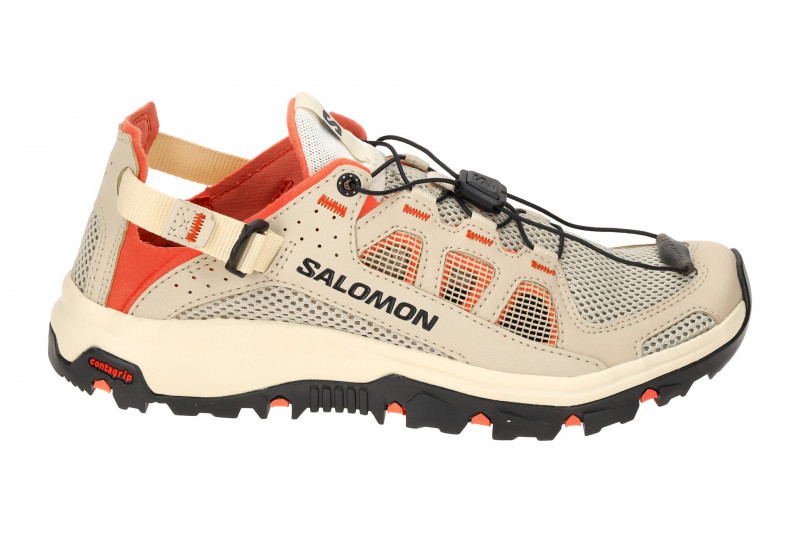 Salomon Techamphibian 5 Schuhe beige Damen 474324