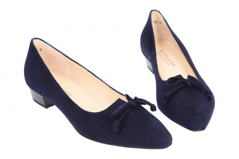 Peter Kaiser Lizzy Pumps blau Velour 22907