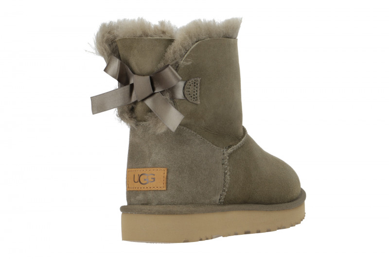 UGG Stiefel grün Mini Bailey Bow II