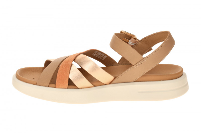Geox Xand Sandalen braun kupfer metallic D35PAB