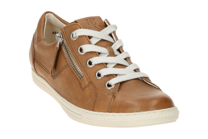 Paul Green Sneakers Schuhe Schnürer braun 4940