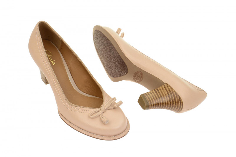 Clarks Bombay Lights Pumps pink