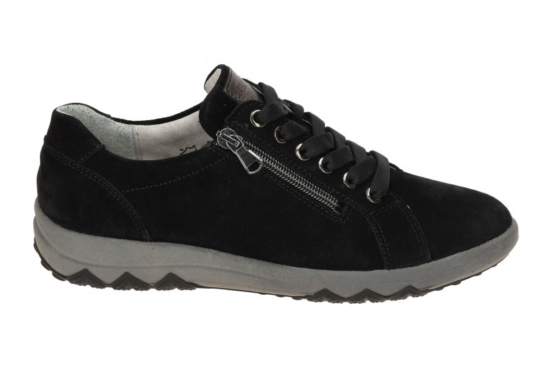 Waldläufer Teresa Schuhe schwarz H-Weite Velour 961001