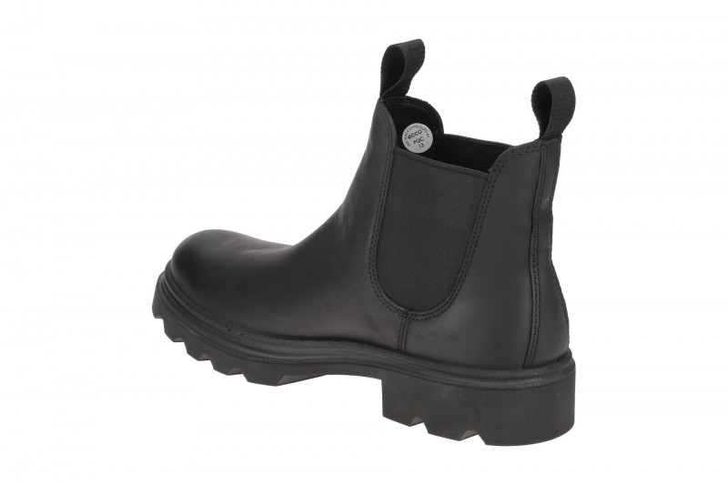 Ecco Grainer Chelsea Stiefelette schwarz Nubuck 214704