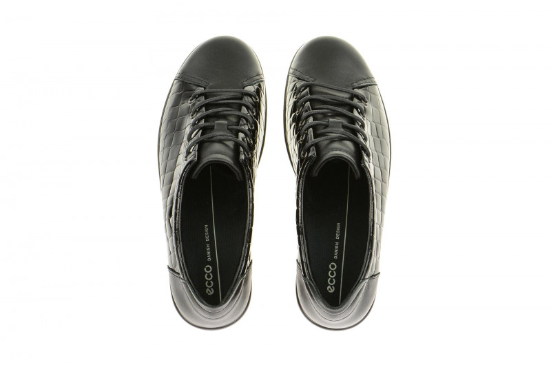 Ecco Soft 2.0 schwarz Leder mix 20650353859