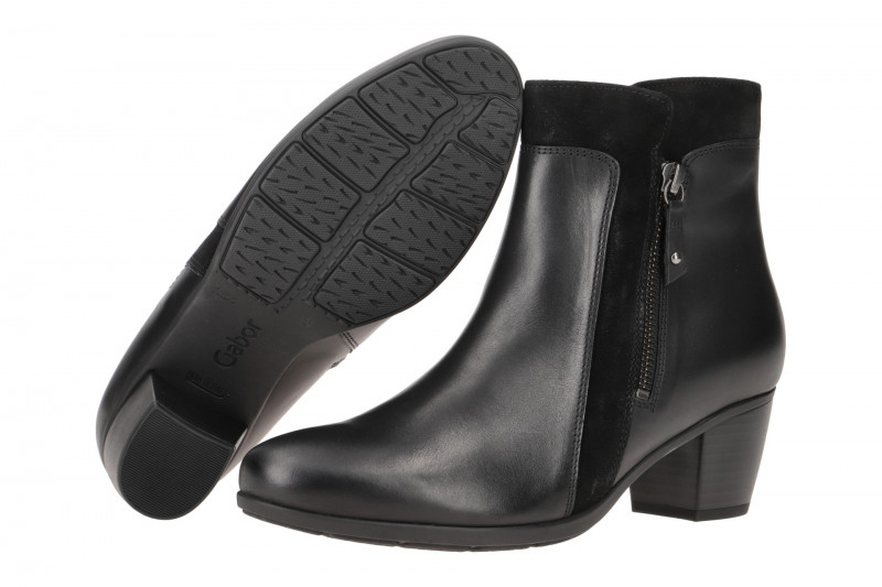 Gabor Stiefelette schwarz 35.520.27