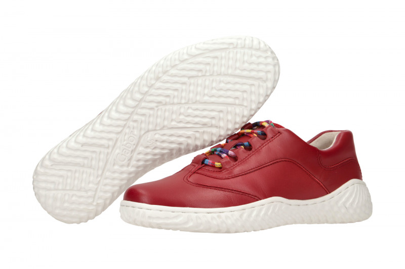 Gabor Schuhe Sneakers rot rubin 43.380.25