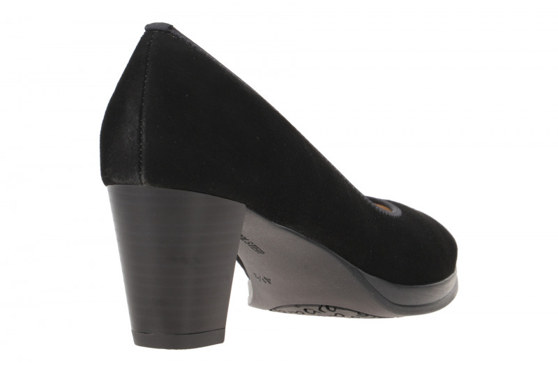 ARA Orly Damen Pumps schwarz Samtvelour 12-13436