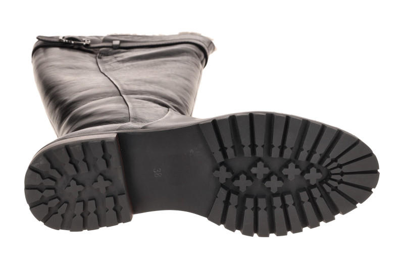 Everybody Niamh Schaft Stiefel schwarz Lammfell Warmfutter