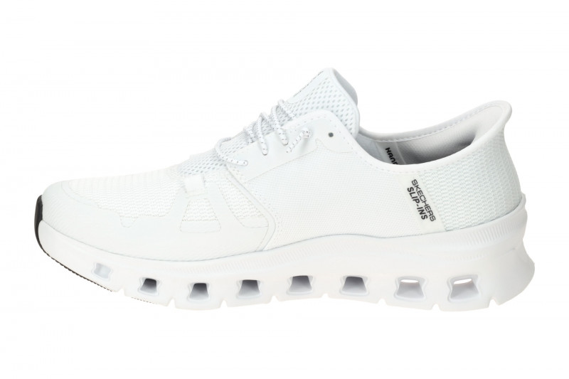Skechers Glide Step Schuhe weiß Herren SLIP-INS 232930