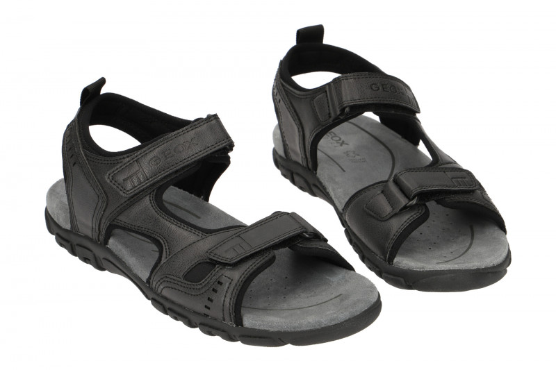 Geox S.Strada Sandale schwarz U4224A
