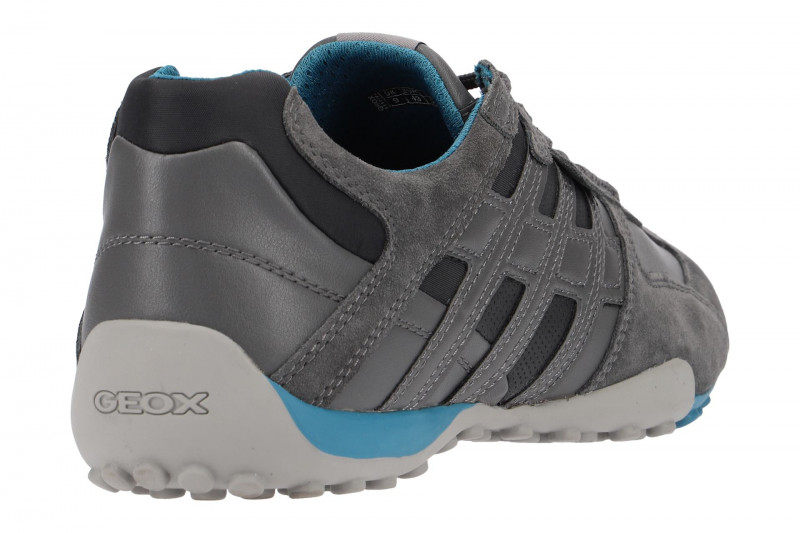 Geox Snake Schuhe grau hellblau U4207K