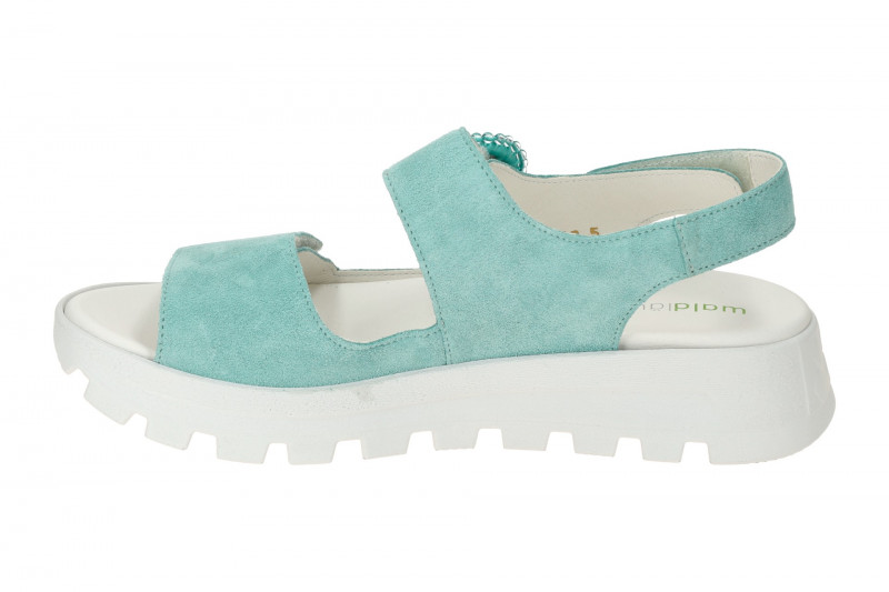 Waldläufer Nele Sandale grün vento H-Weite 730006