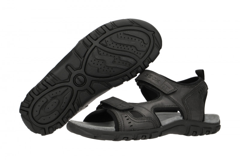 Geox S.Strada Sandale schwarz U4224A