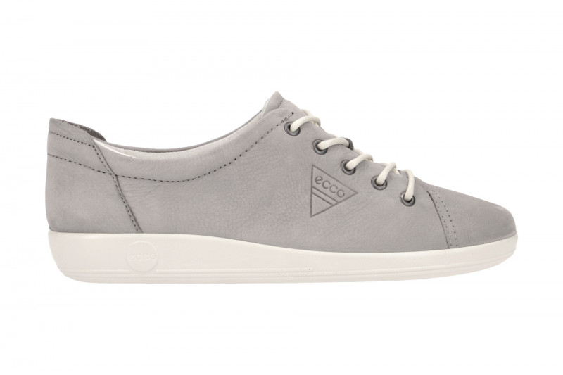 Ecco Soft 2 Schuhe grau Damen Sneaker 206503
