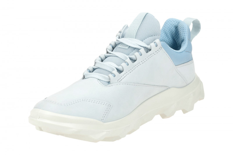 Ecco MX Schuhe Sneakers hellblau Damen Nubuck 820313