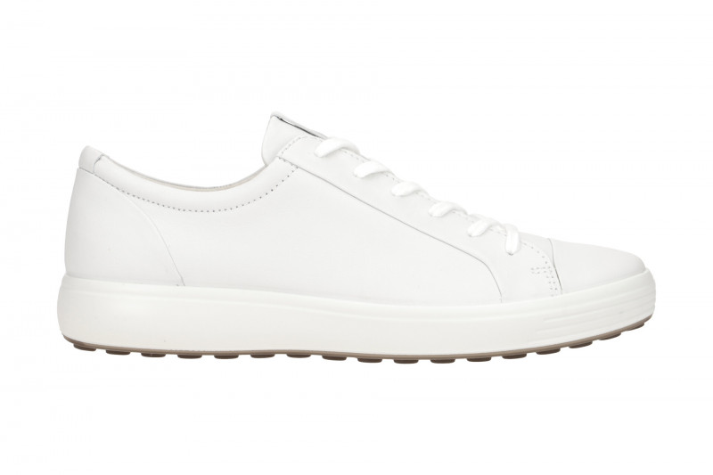 Ecco Soft 7 Schuhe weiß Herren Sneaker 470364