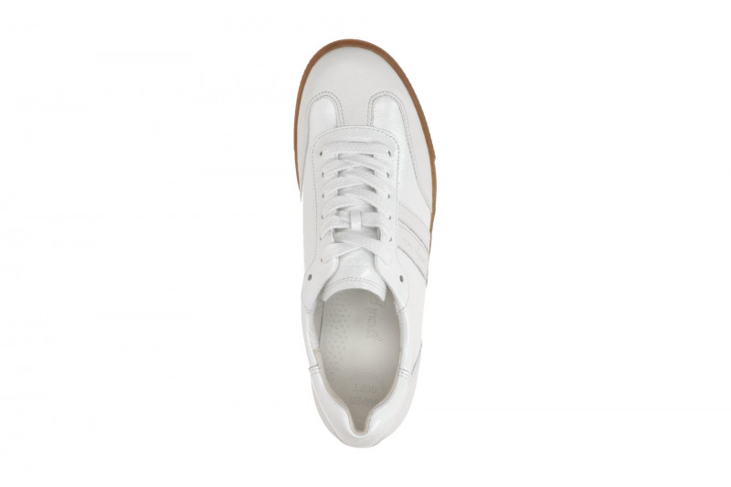 Paul Green Sneaker Schuhe weiß Lack 5450