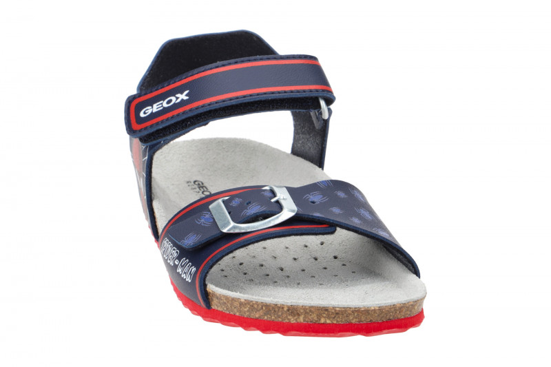 Geox Ghita Kinder Sandale blau Spider-Man J358LC