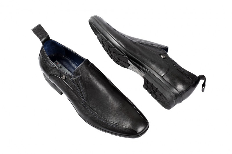 Bello Schuhe schwarz Slipper D204