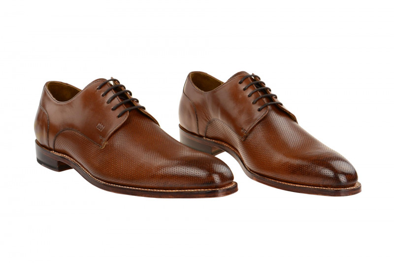 Gordon & Bros Schuhe Milan braun perforiert 4374-I