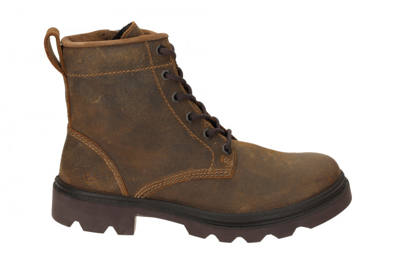 Ecco Grainer Winter Damen Stiefel braun camel 214723