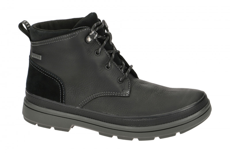 Clarks Rushway Mid Stiefel schwarz Gore-Tex