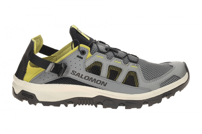 Salomon Techamphibian 5 Schuhe grau gelb 492277