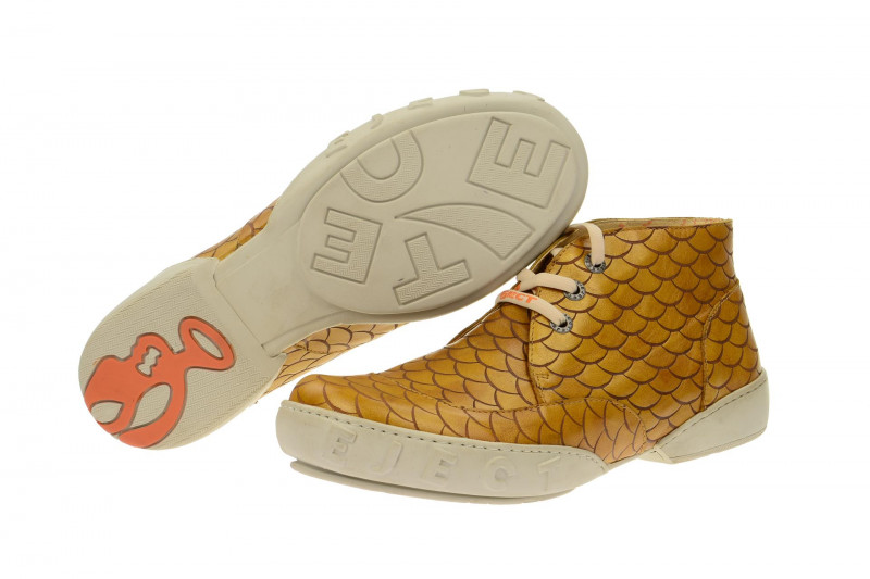 Eject Eden Schuhe gelb Herren Stiefelette