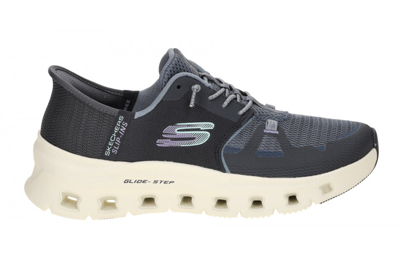 Skechers Glide Step Schuhe blau navy Damen SLIP-INS 150420