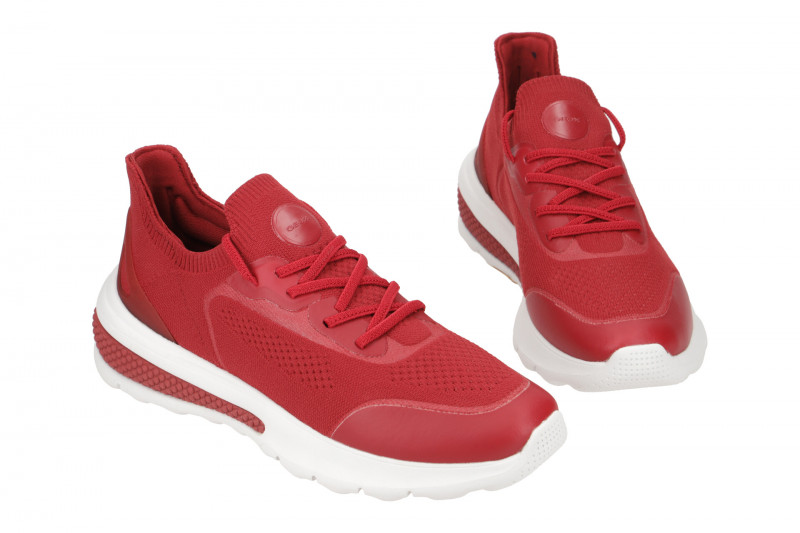 Geox Spherica Actif Schuhe Slipper rot Damen D35THA