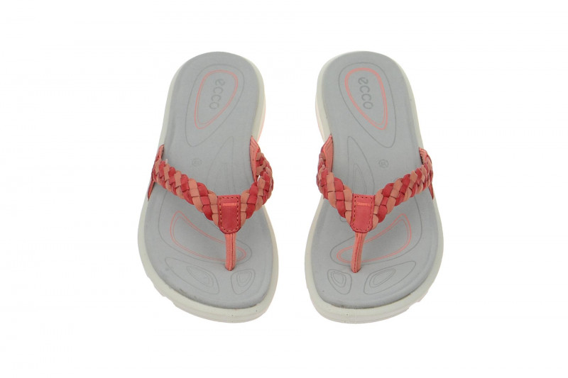 Ecco Cruise Pantolette rosa pink Zehentrenner 84153359918