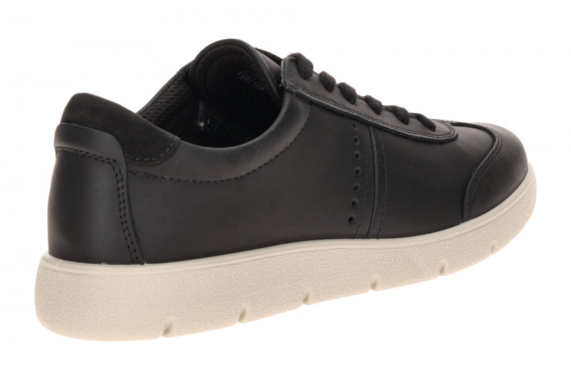 Ecco Bella 2 Schuhe Sneaker schwarz matt Glattleder 239363