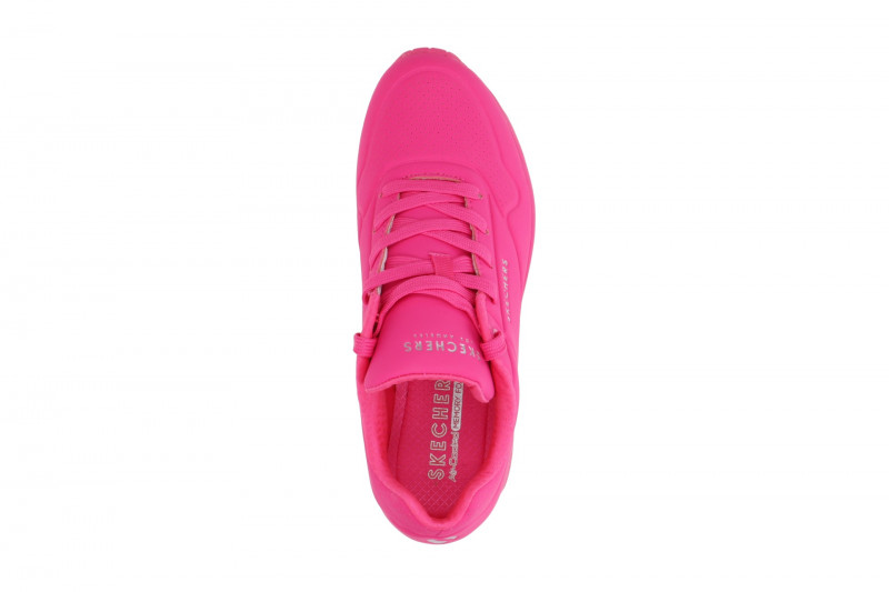 Skechers Uno Schuhe neon pink Damen Sneakers 73667