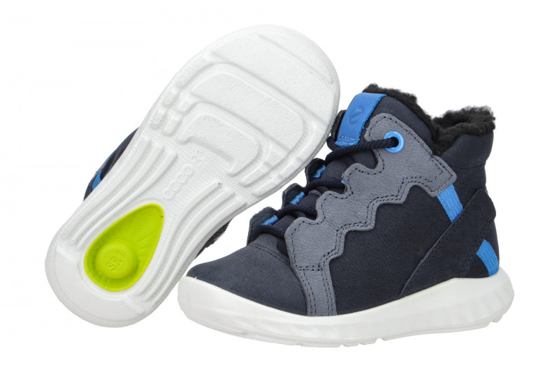 Ecco SP.1 Lite Winter Kinderstiefel blau Gore- Tex