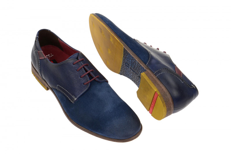 Lloyd Gardell Schuhe blau jeans Business