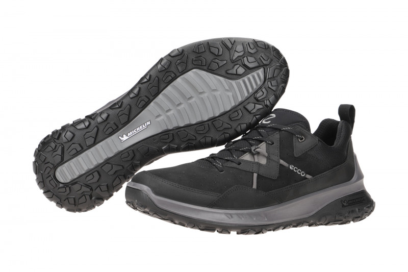 Ecco Ult-Trn Schuhe schwarz grau Michelin-Sohle 824264