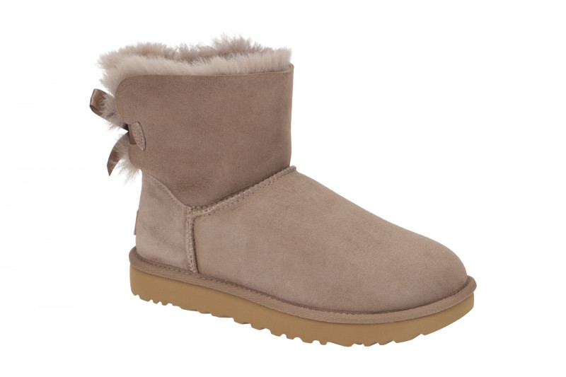 UGG Mini Bailey Bow 2 Stiefel braun caribou 1016501