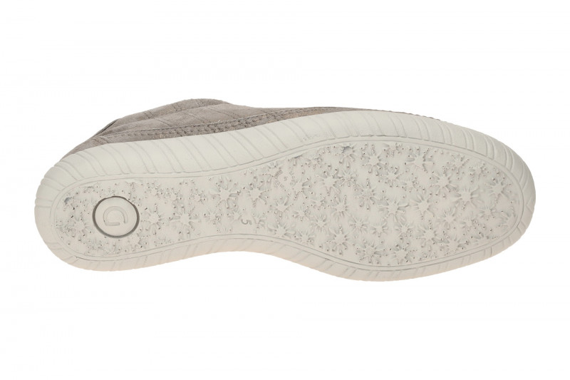 Gabor Comfort Schuhe York Sneakers grau gold Schimmer 66.458.95