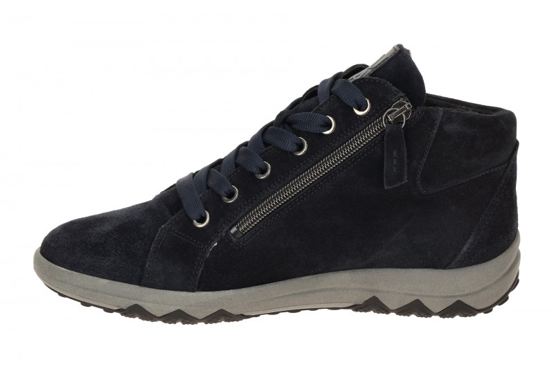 Waldläufer Teresa Stiefelette blau H-Weite dünn gefüttert 961801