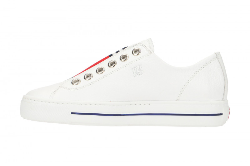 Paul Green Schuhe Sneaker weiß rot 4797