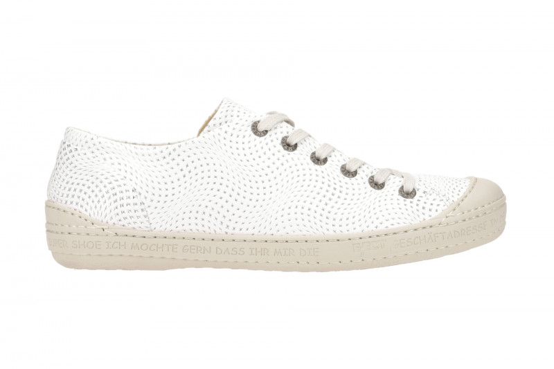 Eject Dass Schuhe weiß silber 11207