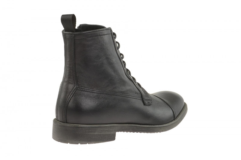 Geox Respira Jaylon B Herren Boots in schwarz - elegante Stiefelette